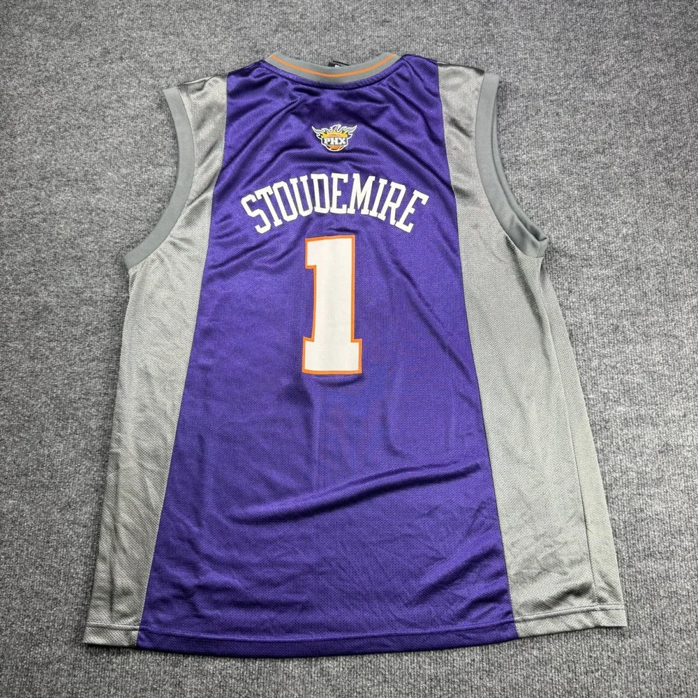 Amare Stoudemire 1 Phoenix Suns Adidas Jersey Mens XL‎ Purple Basketball NBA